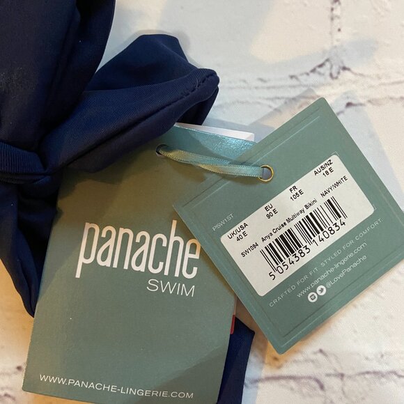 **Panache**Anya Cruise Molded Bikini Swim Top 40DD NWT - Picture 3 of 5